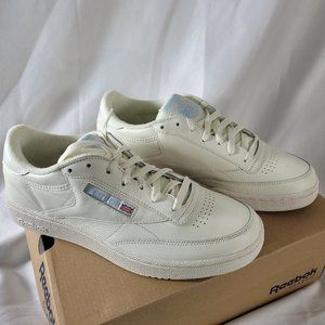 Reebok Men's 10 Classic Sneakers New Club C 85 MU